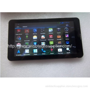 7" Built-in 3g Android Tablet Pc, Gps Bluetooth, Mtk6577 Dual Core 512m+4g Wifi Wcdma/gsm Dual Sim Card 